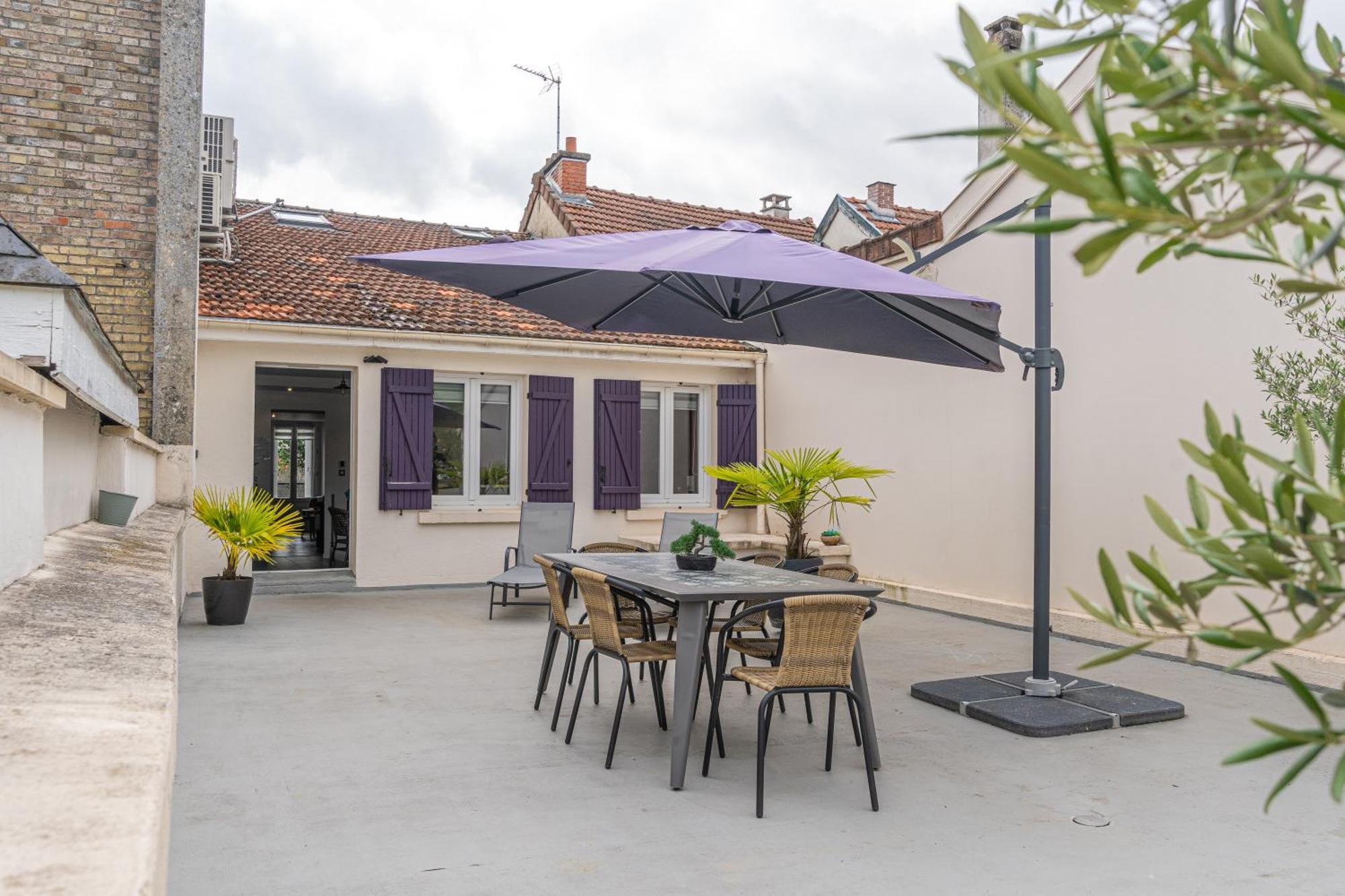 Terrasse 86 - Terrasse & Climatisation - 4-6 Personnes - Bnb Épernay Eksteriør bilde